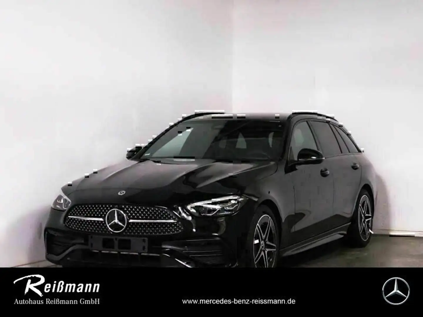 Mercedes-Benz C 180 T Edition AMG Line, Night, 360° Navi/Distr Zwart - 1