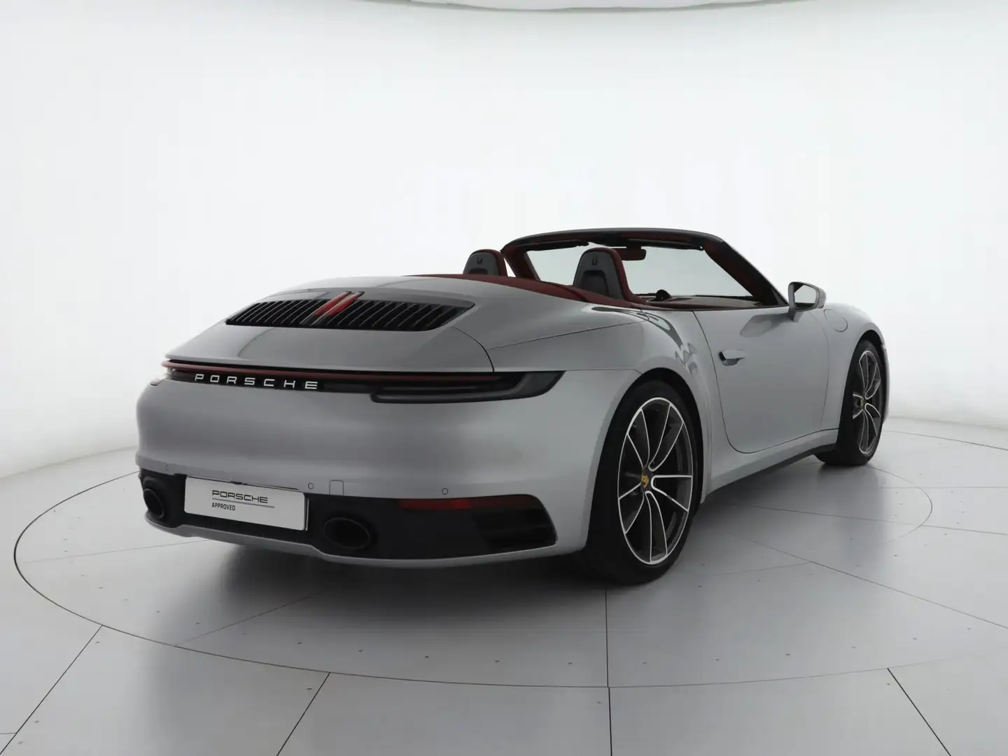 Porsche 992 cabrio 3.0 carrera auto Argento - 2