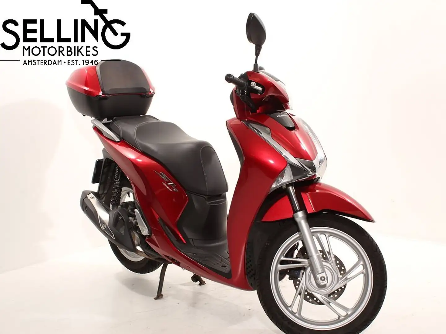 Honda SH 150 Rojo - 2