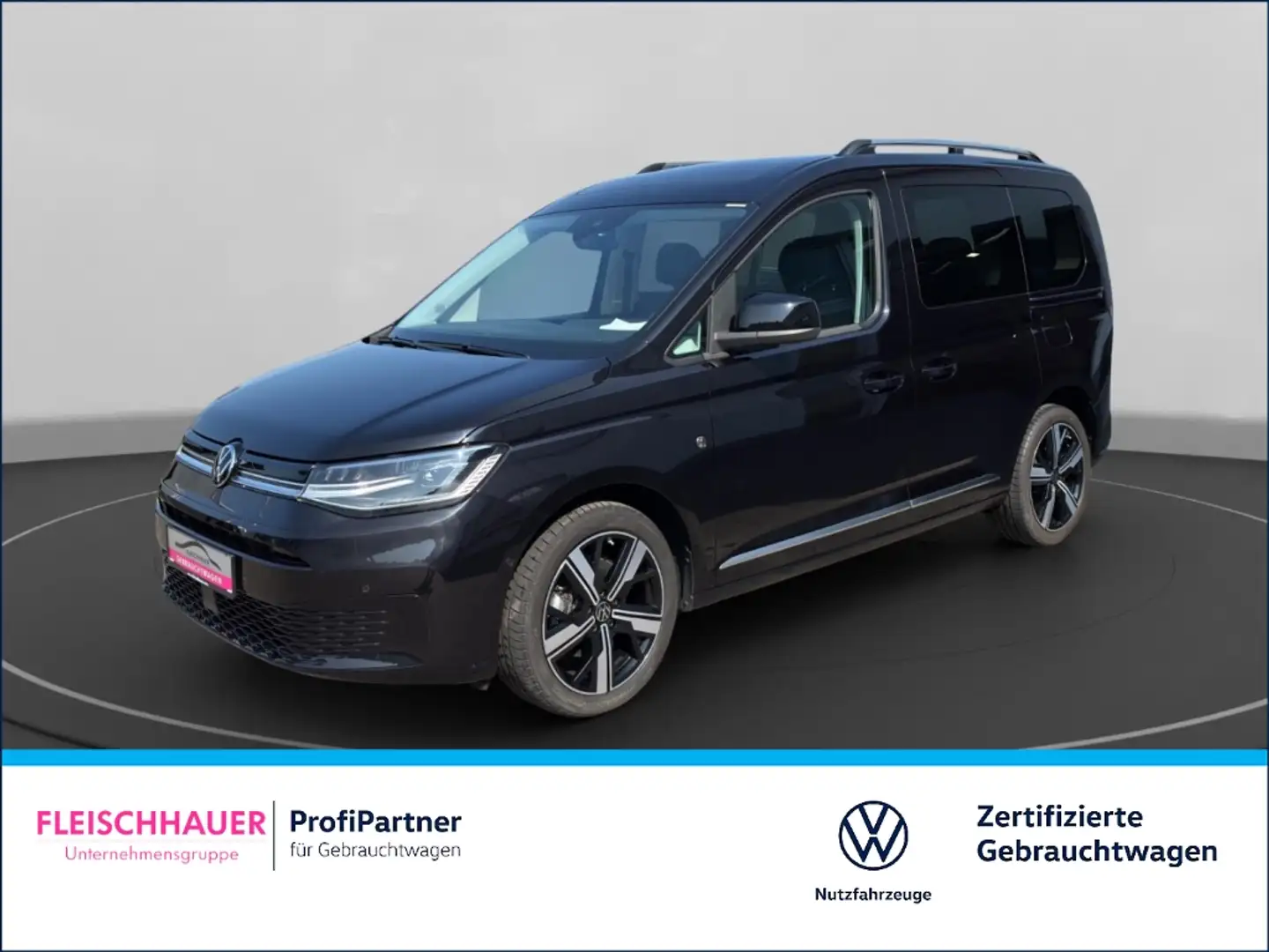 Volkswagen Caddy 2.0 TDI Style DSG+SHZ+LED+NAVI+PANORAMADACH+ Schwarz - 1