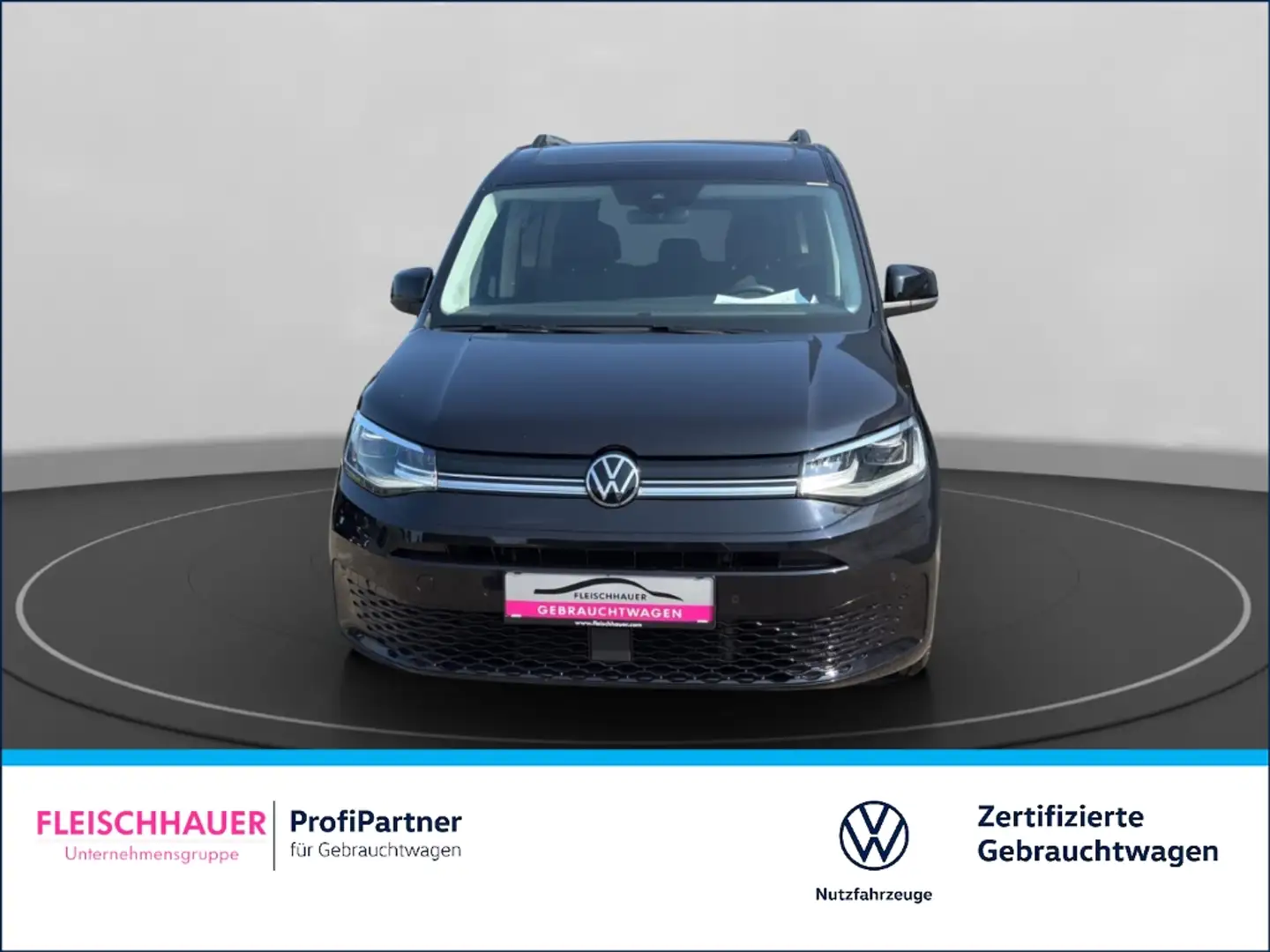 Volkswagen Caddy 2.0 TDI Style DSG+SHZ+LED+NAVI+PANORAMADACH+ Schwarz - 2