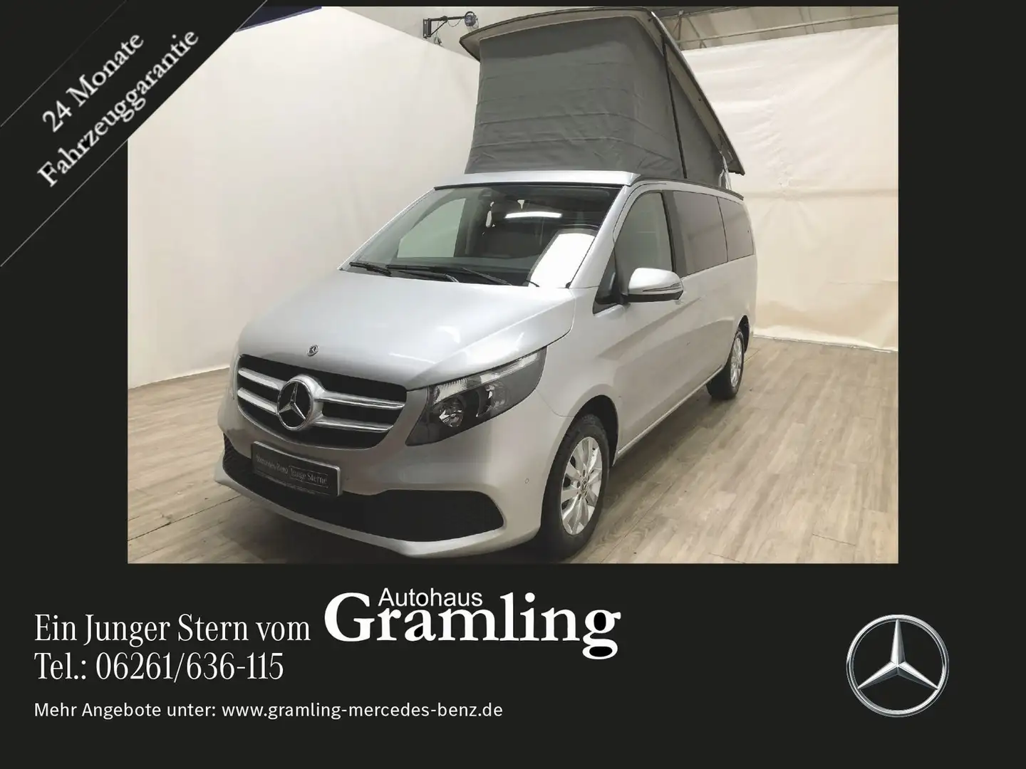 Mercedes-Benz Marco Polo V 220 d Marco Polo HORIZON *Navi*AHK*Kamera*PTS* Argent - 1
