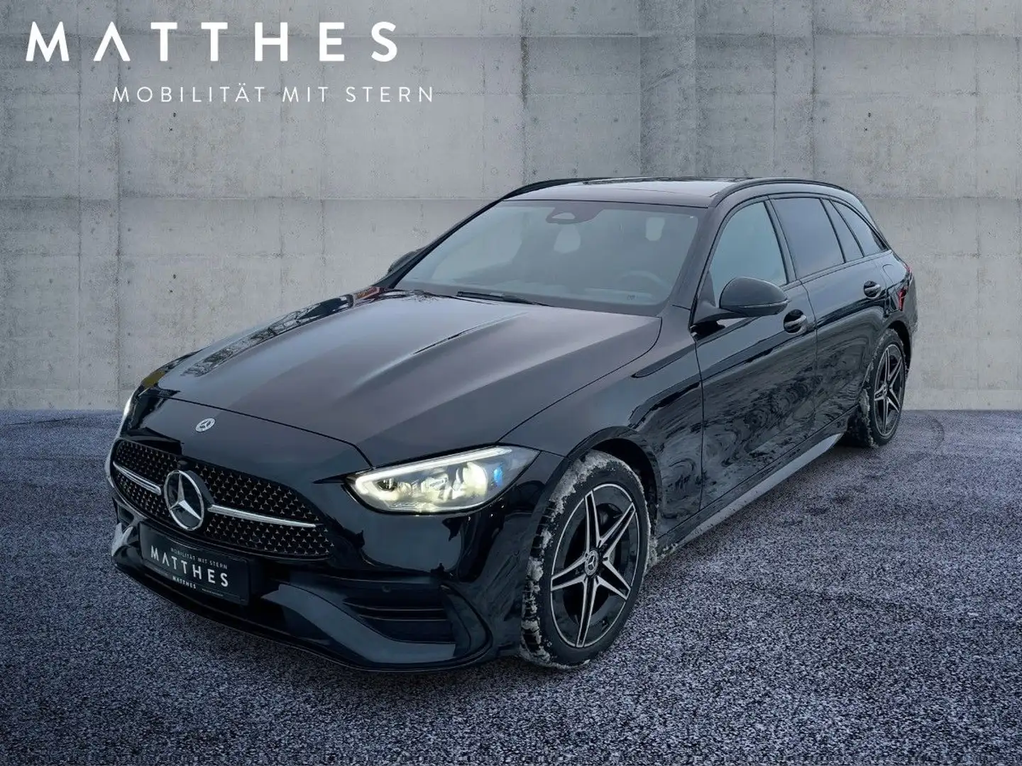 Mercedes-Benz C 300 T e AMG AMG/Night/Pano/AHK/360°/Digital Black - 1