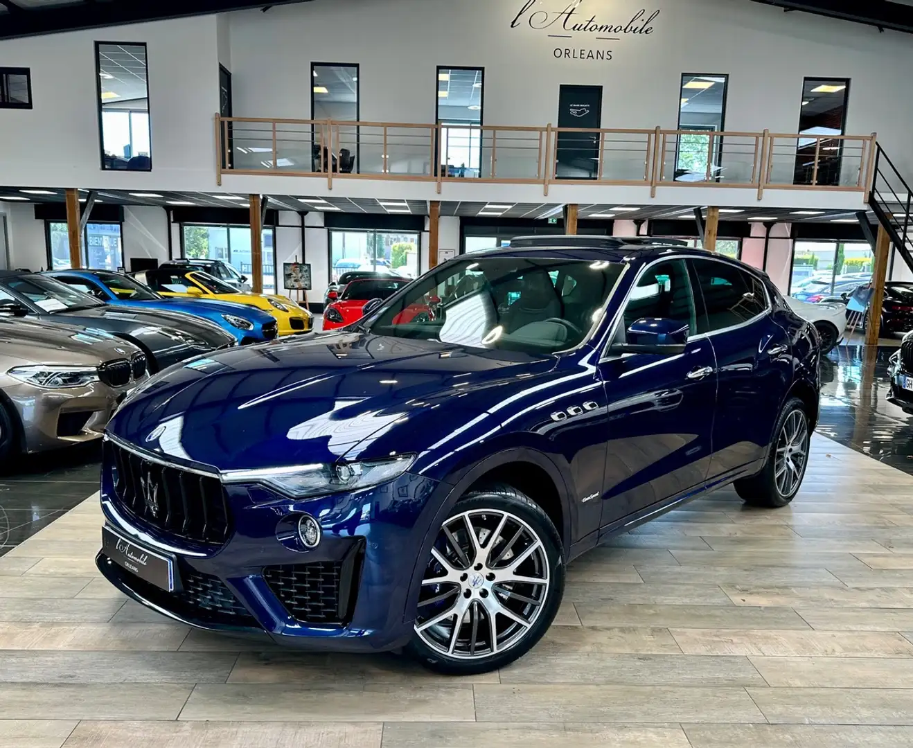 Maserati Levante 3.0 V6 350 Q4 GranSport 1¨re Main FR TVA Options++ Azul - 1