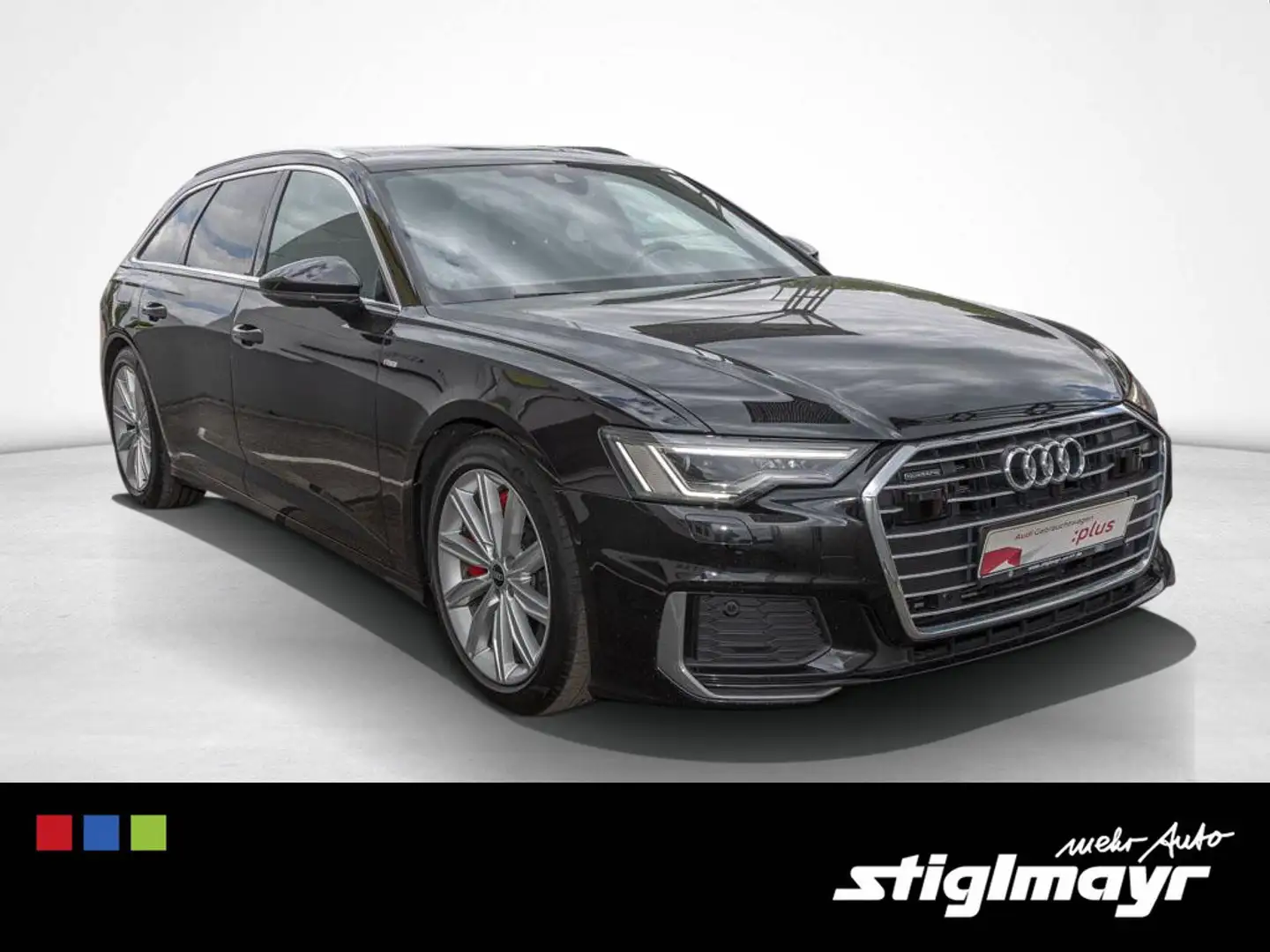 Audi A6 Avant sport S-line 55TFSIe quattro AHK+MATRIX Zwart - 1