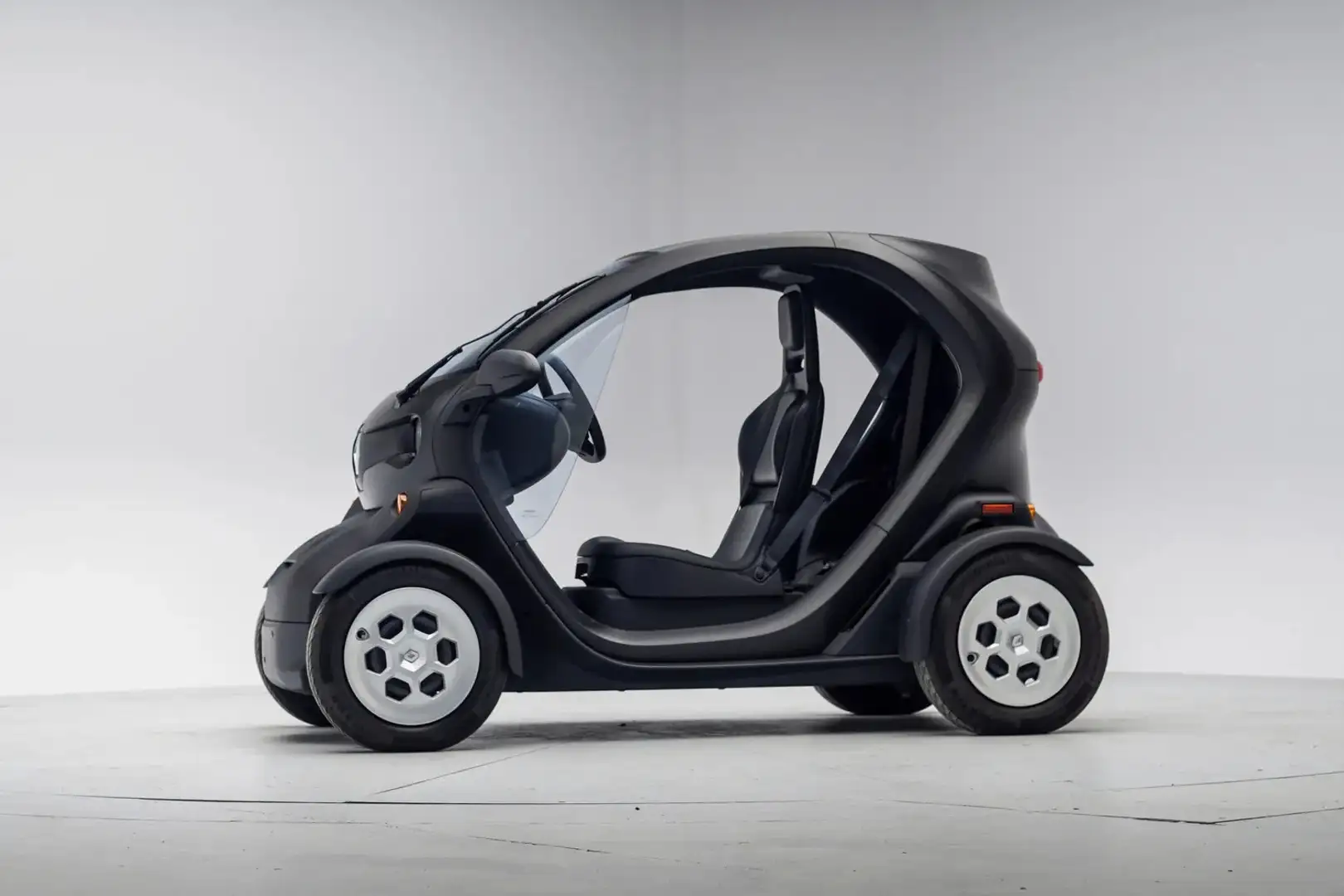 Renault Twizy Life 80km/u 2-pers Incl. accu [ Brushed metal wrap Czarny - 2