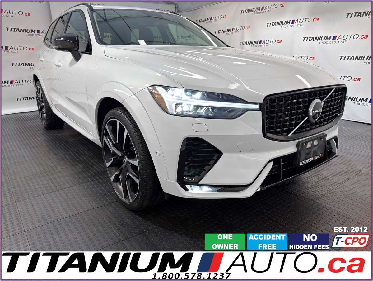 2023 Volvo XC60 Ultimate Dark B6 AWD-B&W Sound-Pano Roof-HUD-Adapt