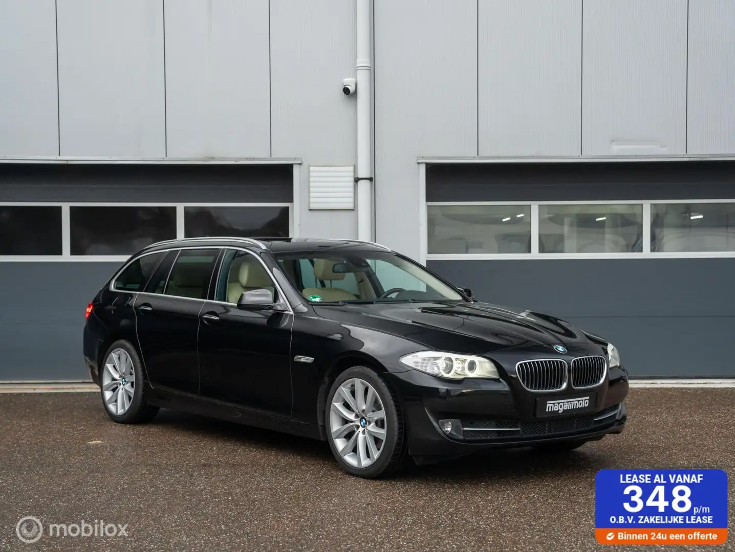 BMW 523 5-serie Touring 523i F11 BTW 3.0L 6-cilinder l Lag Negro - 1
