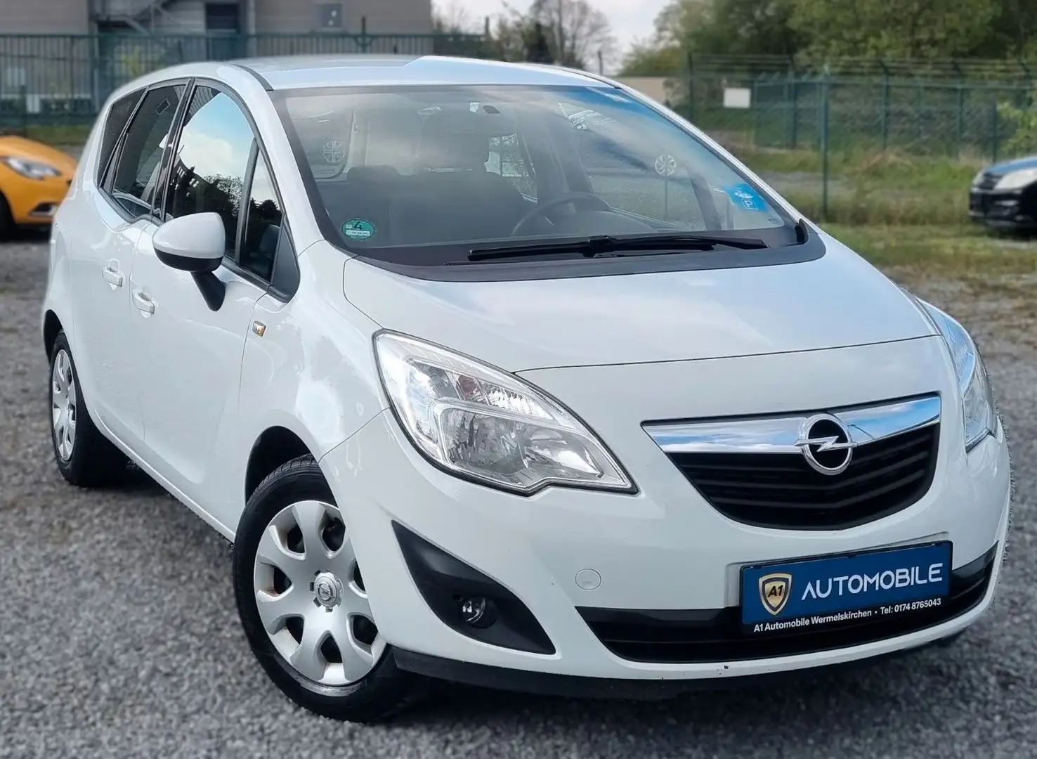 Opel Meriva B Selection 1.4 °KLIMA°SCHECKHEFT°TÜV NEU Weiß - 2