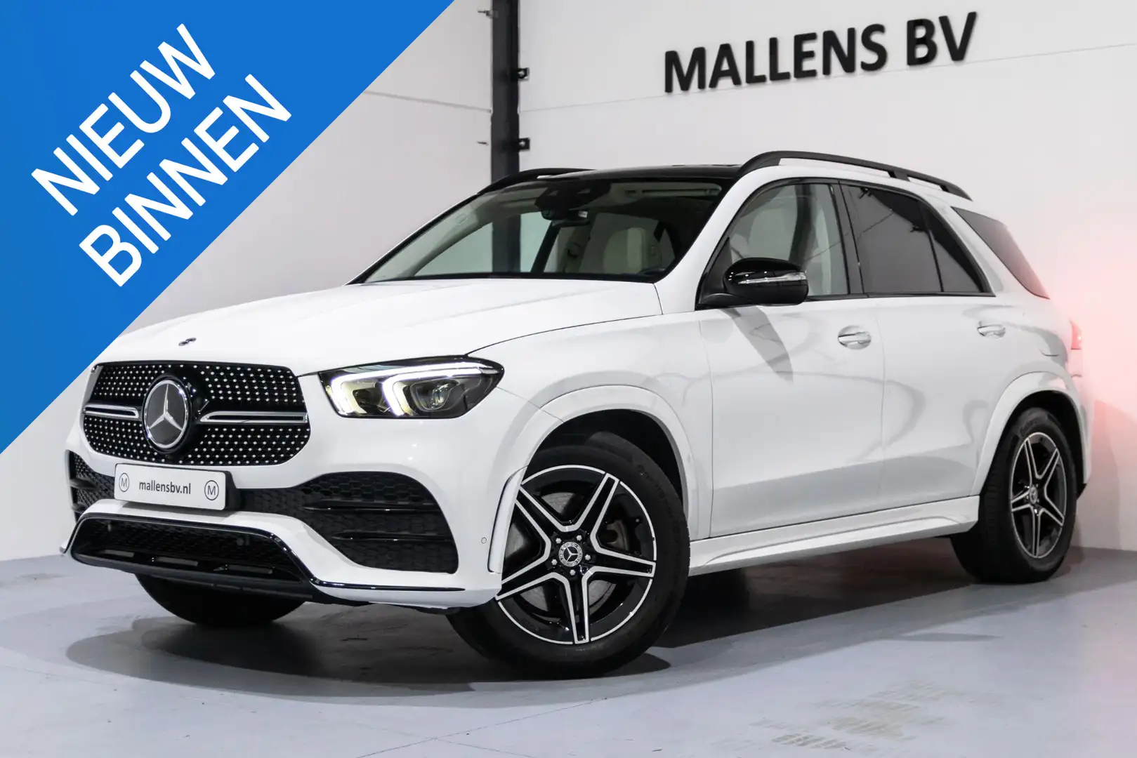 Mercedes-Benz GLE 350 e 4MATIC PANO/BURMESTER/NIGHT/HUD/LEDER/DEALEROH Wit - 1