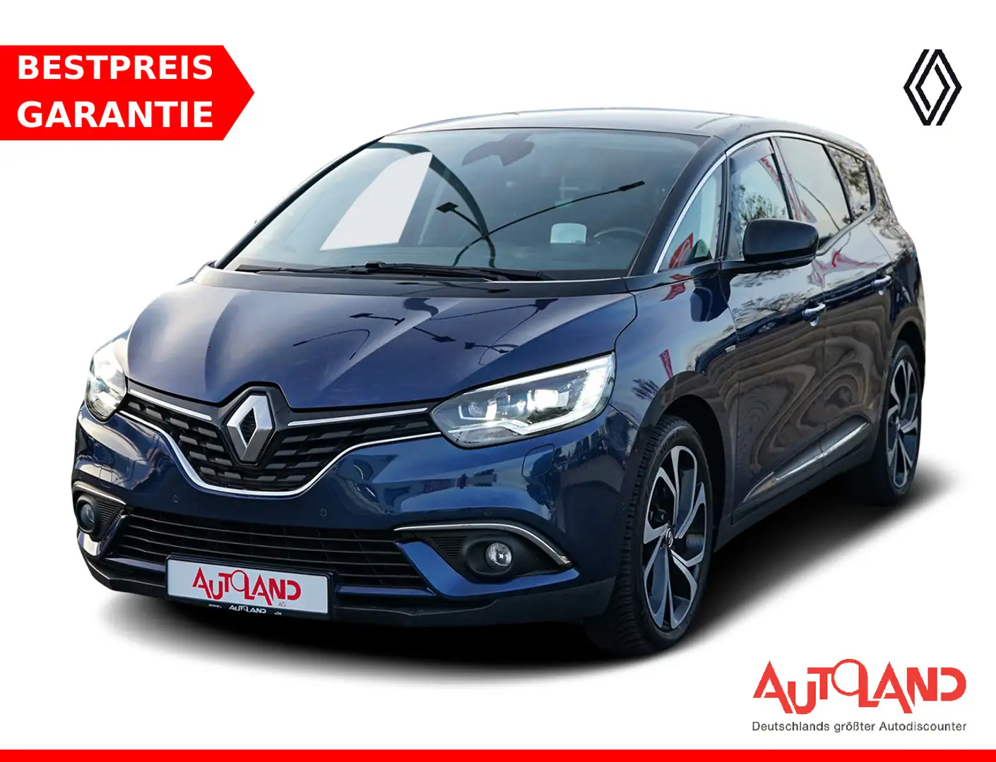 Renault Scenic 1.3 TCE Grand BOSE Edition LED Navi Bleu - 1