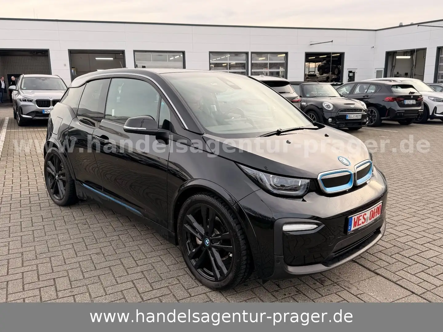 BMW i3 120 ACC Sportpaket H/K Leder 1.Hand MwSt. Noir - 2