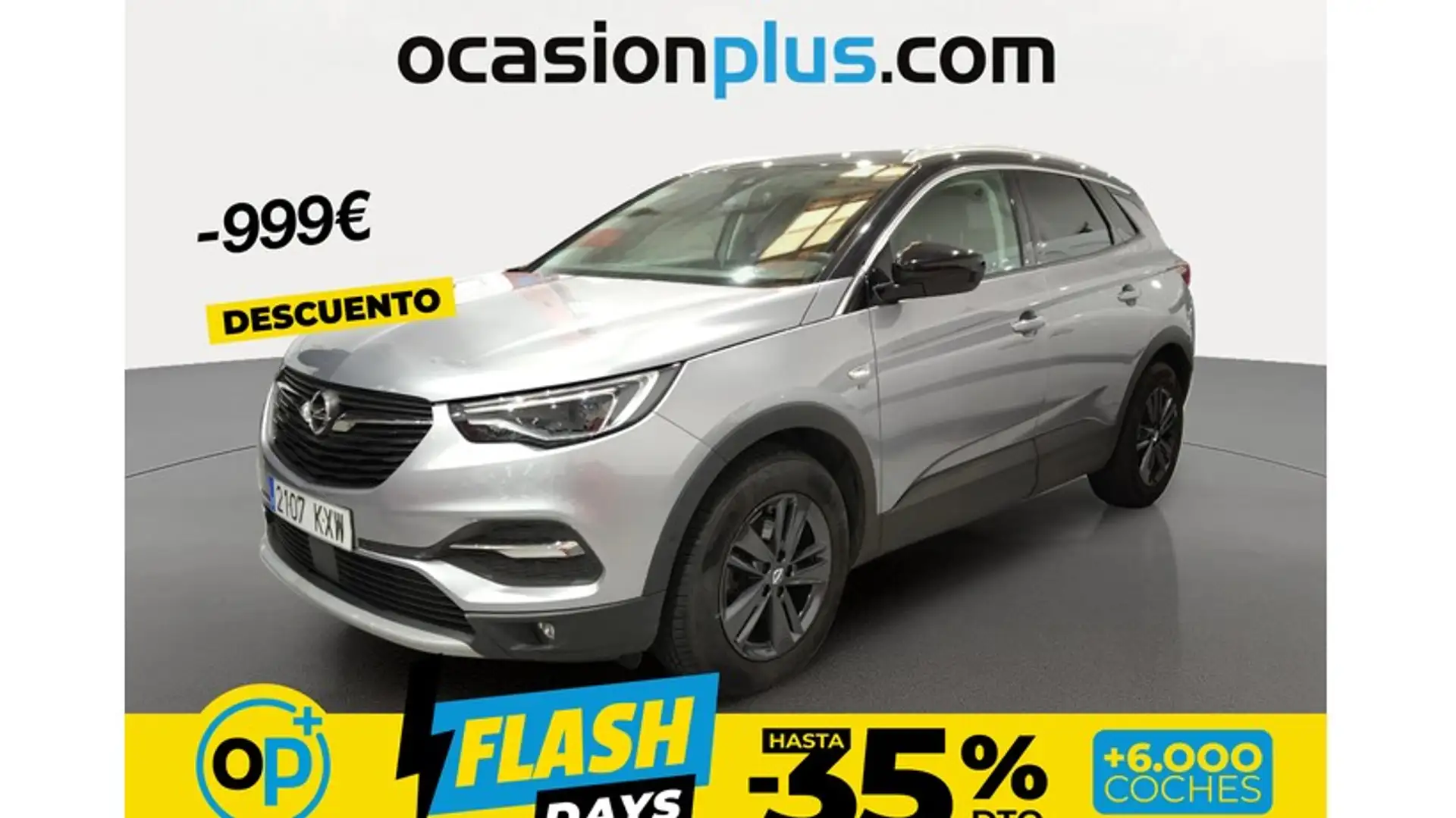 Opel Grandland X 1.2T S&S Selective 130 Gris - 1