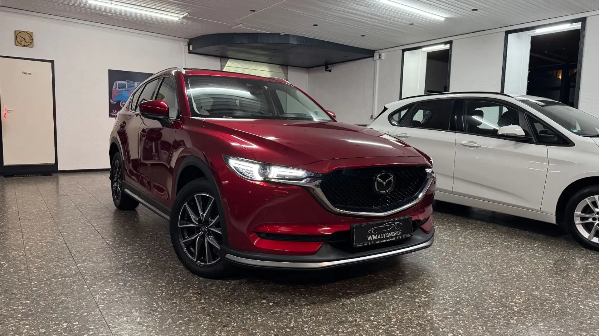 Mazda CX-5 Sports-Line AWD*Autom*Navi*Leder*HUD*LED*SH Rot - 2