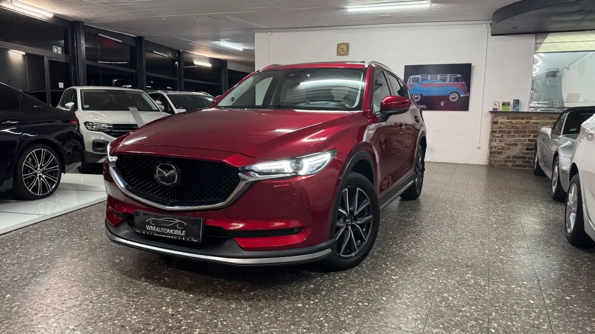 Mazda CX-5 Sports-Line AWD*Autom*Navi*Leder*HUD*LED*SH Rot - 1