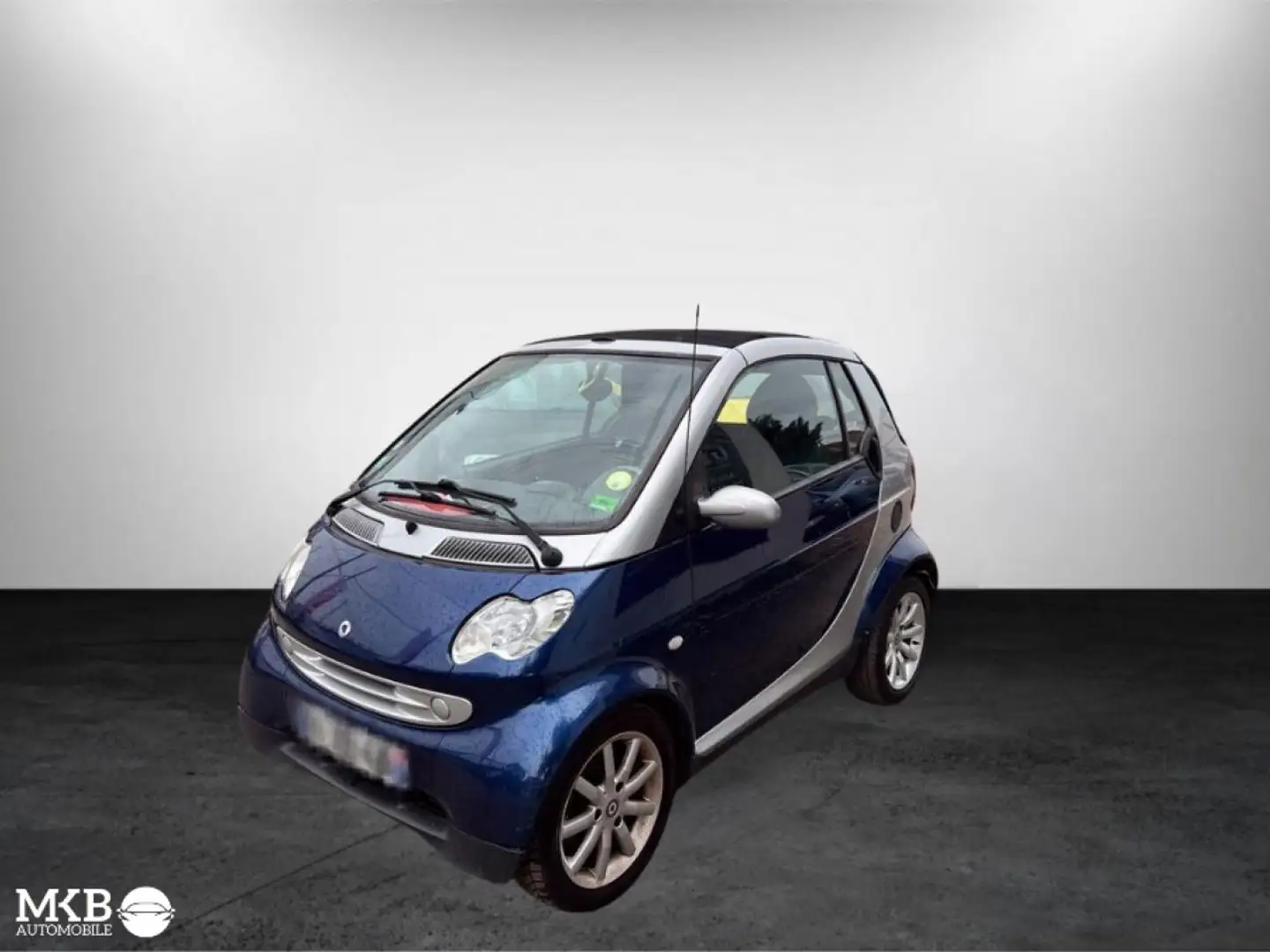 smart forTwo Smart Fortwo Cabrio 61 - BV Softouch  CABRIOLET Pa Bleu - 1