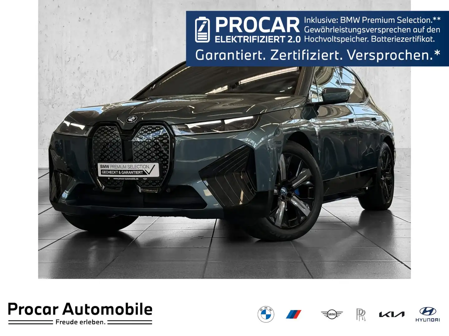 BMW iX xDrive40 M Sport DA Prof Laser PA+ SkyLounge Niebieski - 1