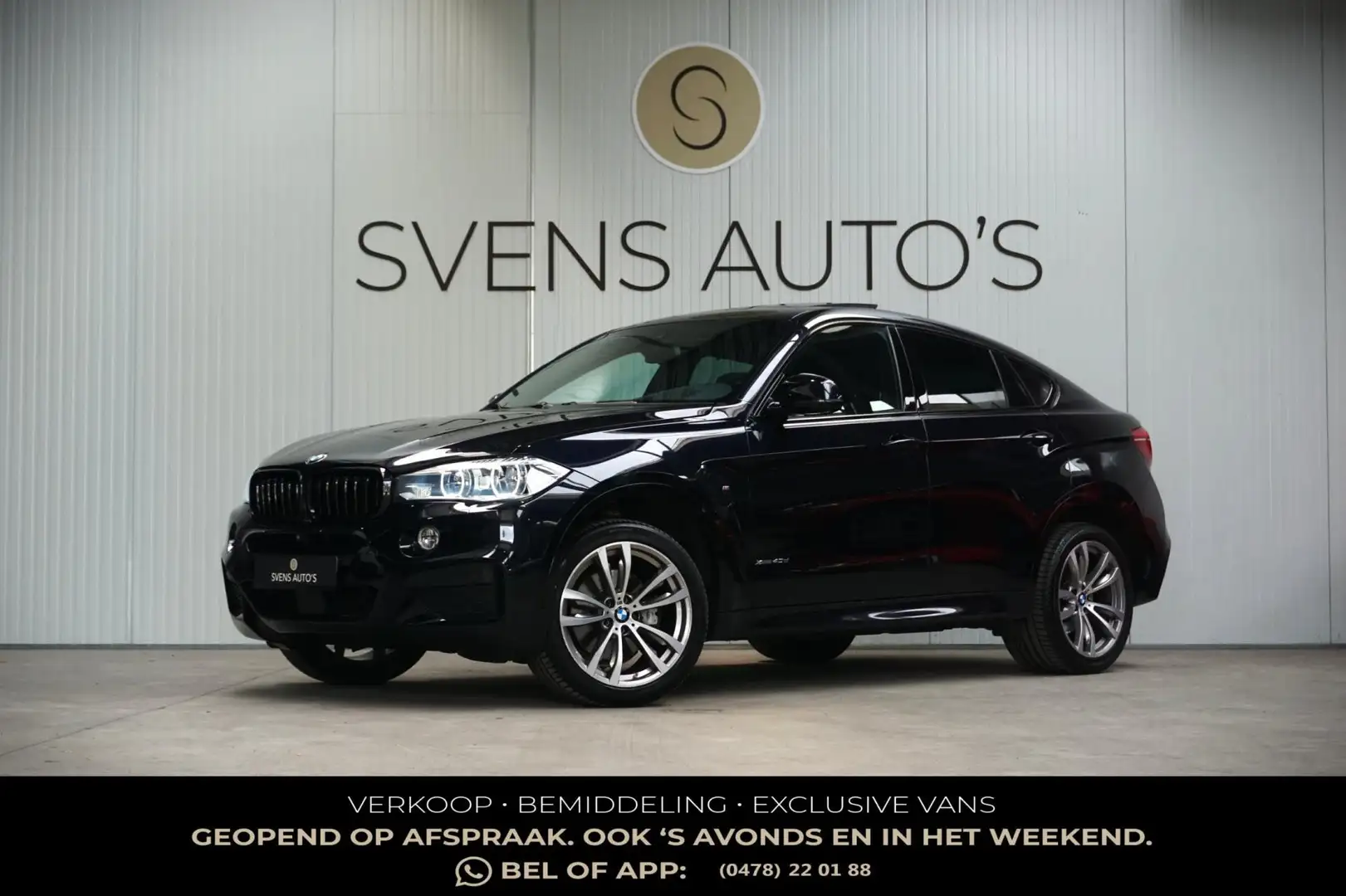 BMW X6 XDrive40d M-Sport Panodak|H&K|Trekhaak|HUD|Softclo Noir - 1