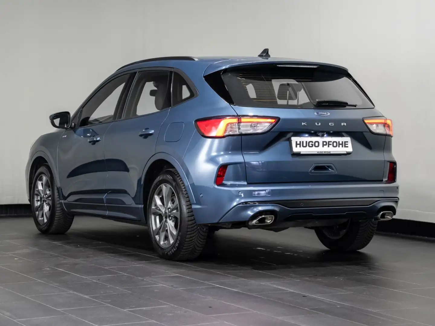 Ford Kuga ST-Line AHK ACC KAM NAVI LED WI-PKT Bleu - 2