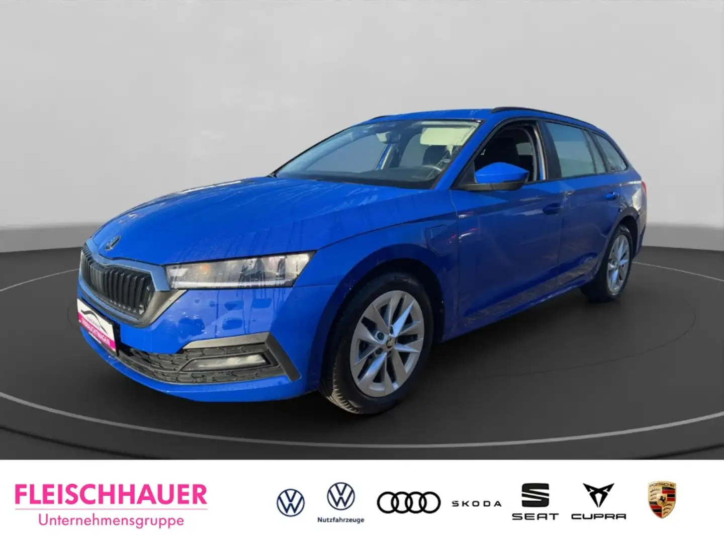 Skoda Octavia Combi Ambition 1.4 TSI iV LED+17''+App-connect Blau - 1