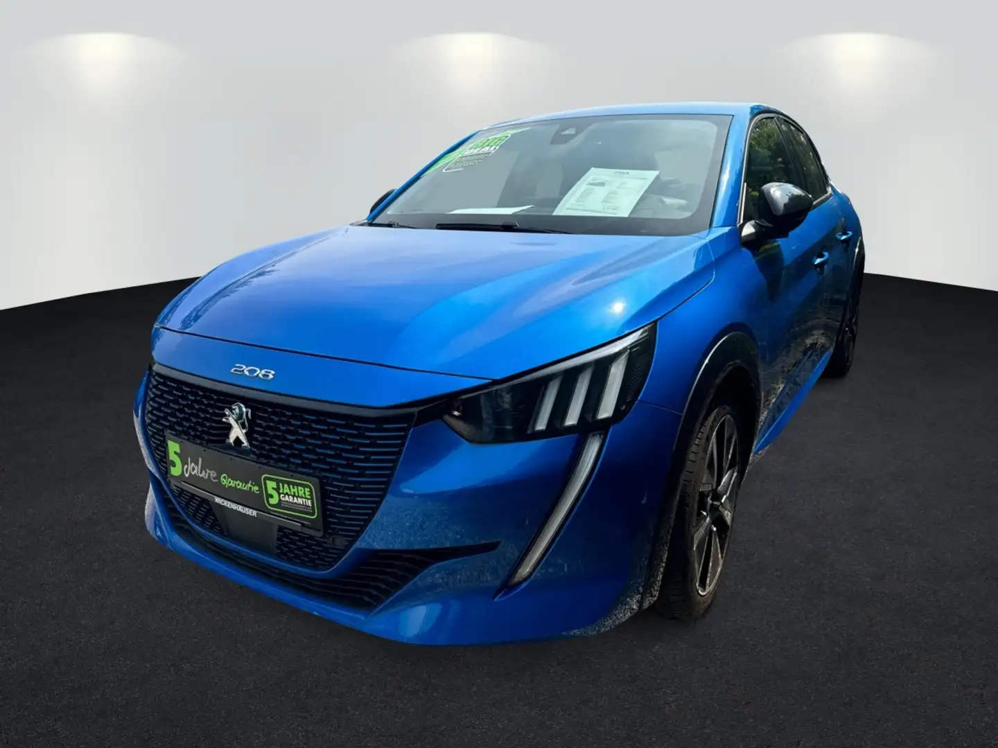 Peugeot e-208 208-e 136PS  Autom. GT Navi SHZ Kamera LED 17 Bleu - 1
