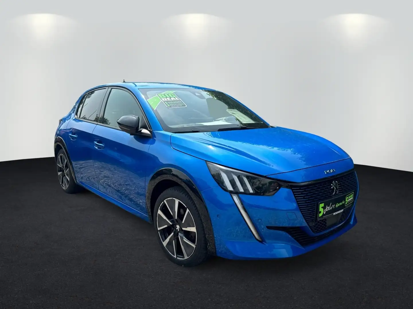 Peugeot e-208 208-e 136PS  Autom. GT Navi SHZ Kamera LED 17 Bleu - 2