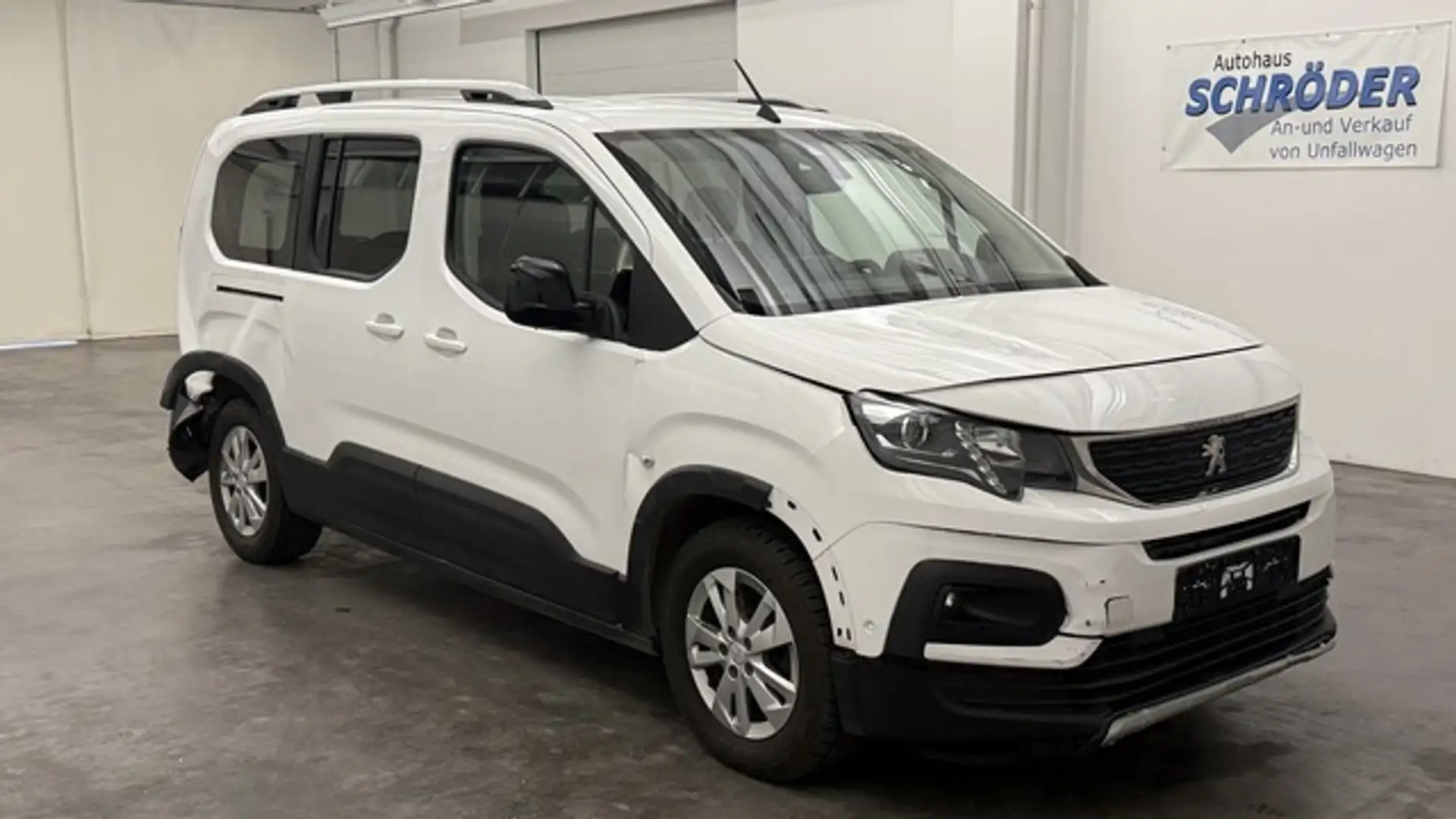 Peugeot Rifter 1.5 Allure Pack L2 *1.Hand*SHZ*Navi* Weiß - 2