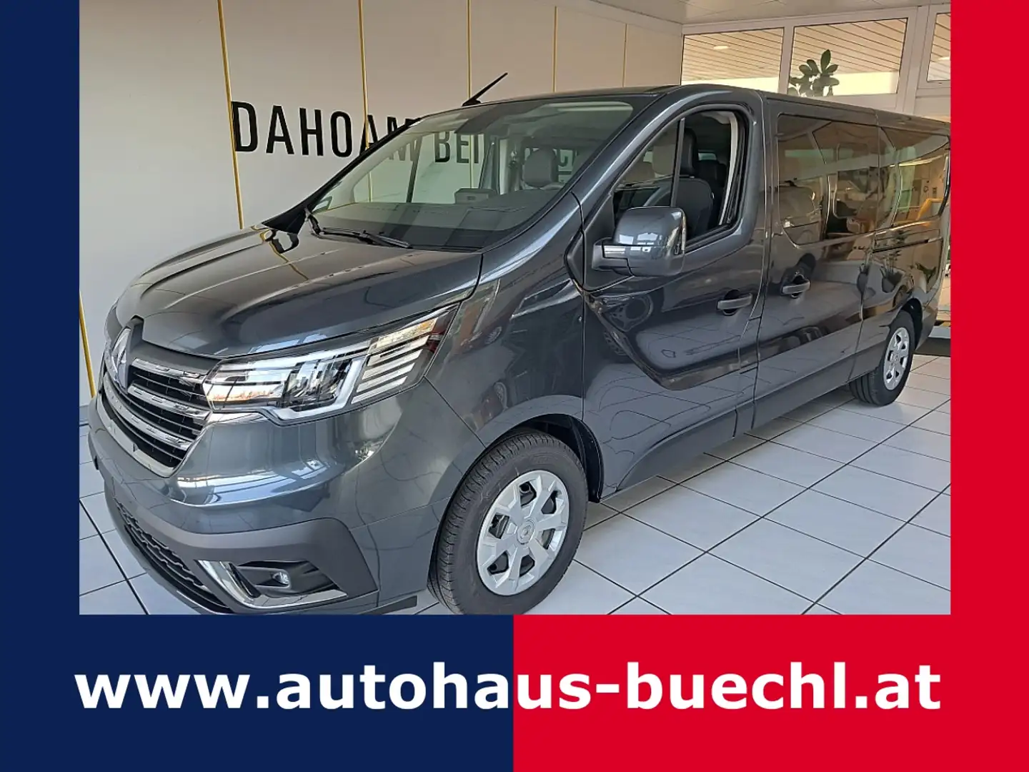 Renault Trafic Passenger Techno Blue dCi 150 EDC Grau - 1