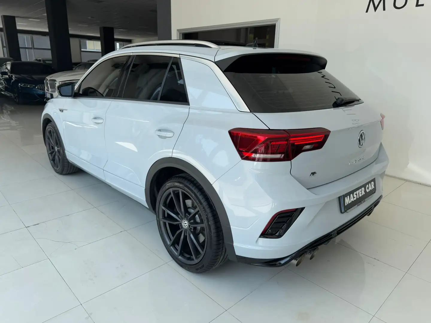 Volkswagen T-Roc 2.0 tsi R 4motion 300cv dsg (SCARICO AKRAPOVIC) Bianco - 2