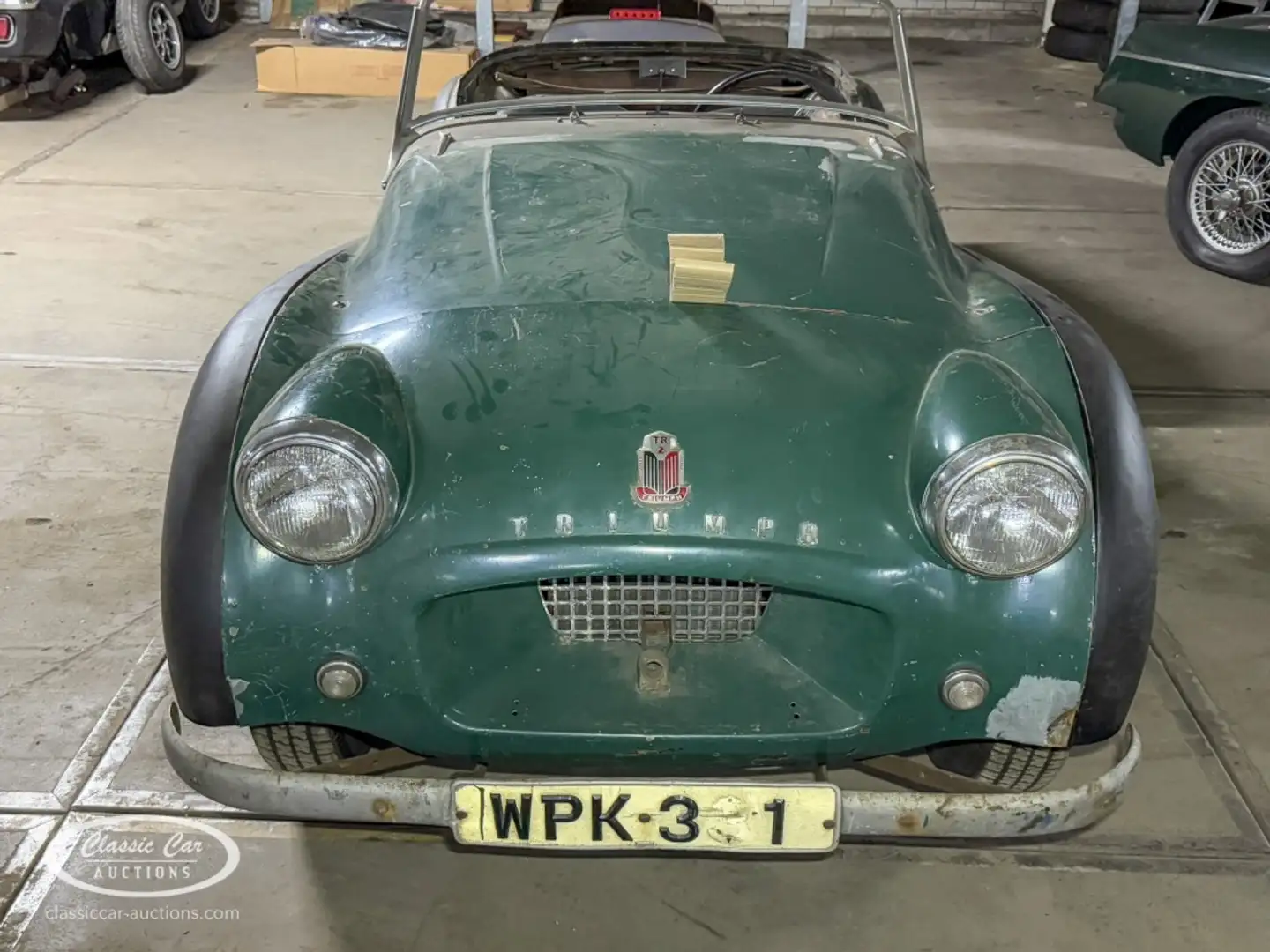 Triumph TR2   - ONLINE AUCTION Verde - 2