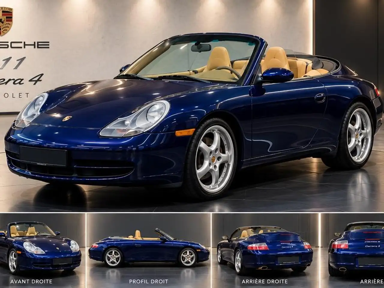 Porsche 996 Carrera 4 Cabriolet, foto 1