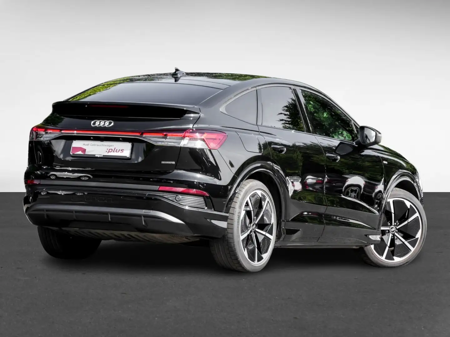 Audi Q4 e-tron Sportback 50 quattro S LINE AHK CAM 21Z Negru - 2