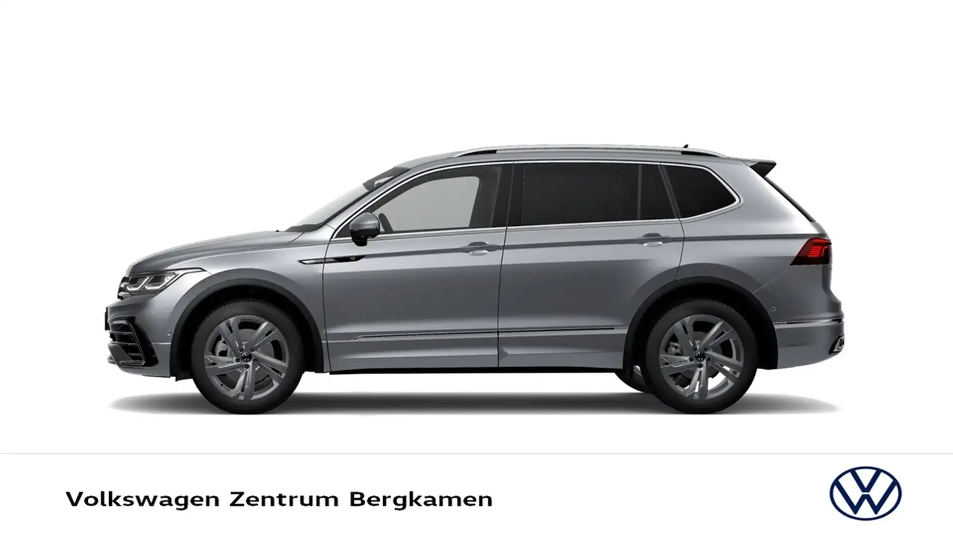 Volkswagen Tiguan Allspace 2.0 R-LINE 4X4 360°CAM ACC LM19 Silber - 2