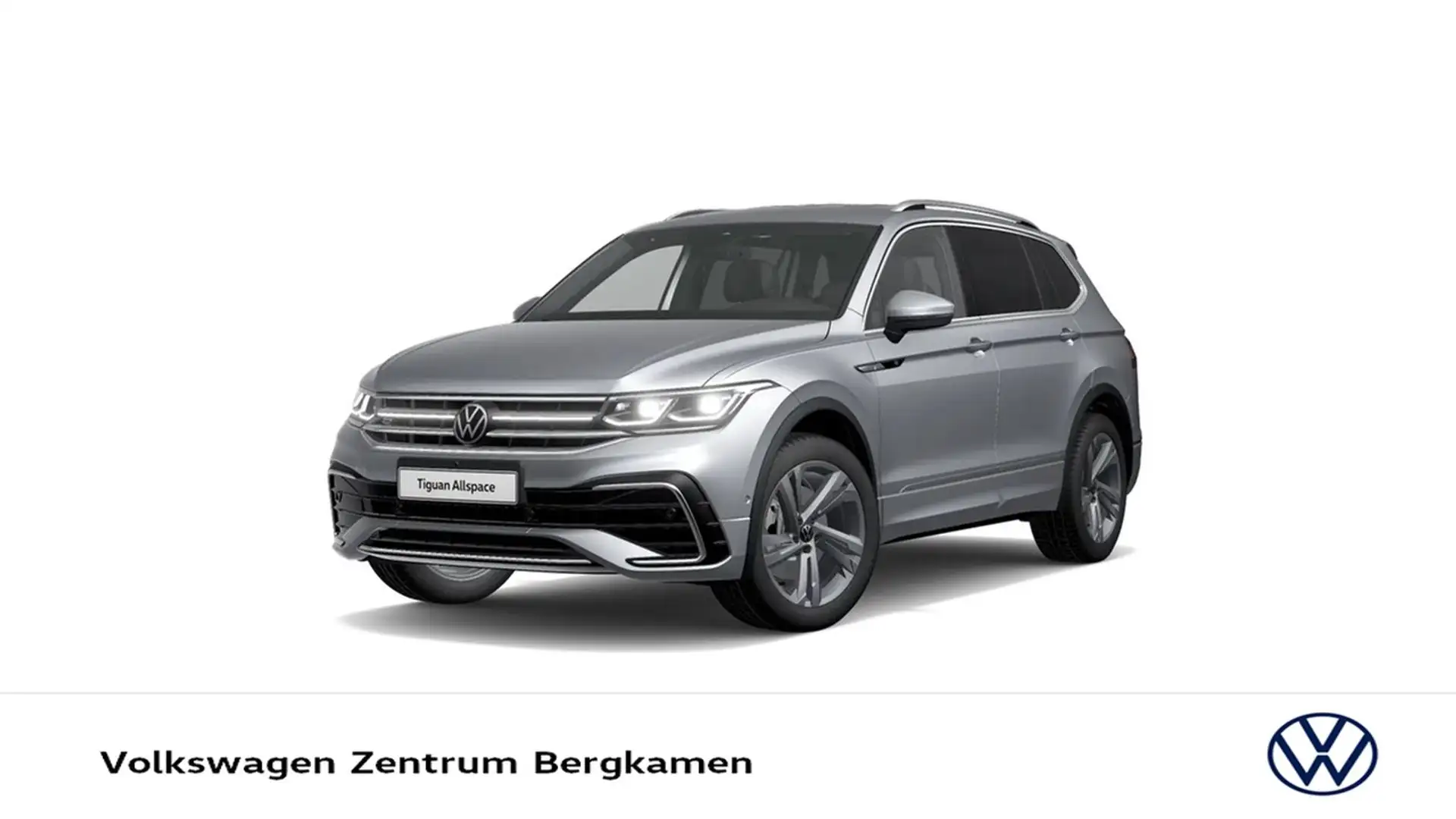 Volkswagen Tiguan Allspace 2.0 R-LINE 4X4 360°CAM ACC LM19 Silber - 1