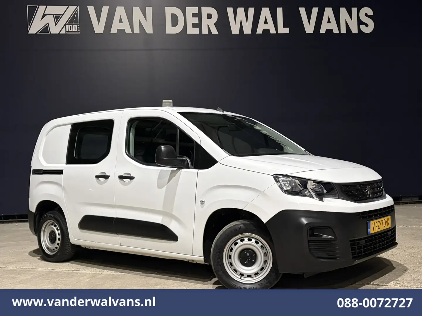 Peugeot Partner 1.5 BlueHDI L1H1 Euro6 Airco | Parkeersensoren Zij Blanc - 1