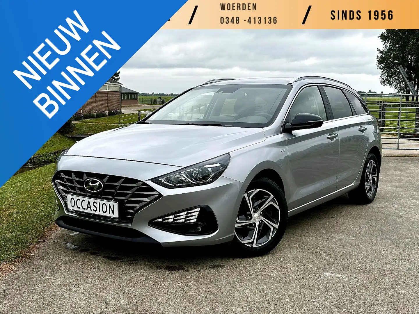 Hyundai i30 Wagon 1.0 T-GDi MHEV Comfort | HYBRID | KEYLESS EN Grijs - 1
