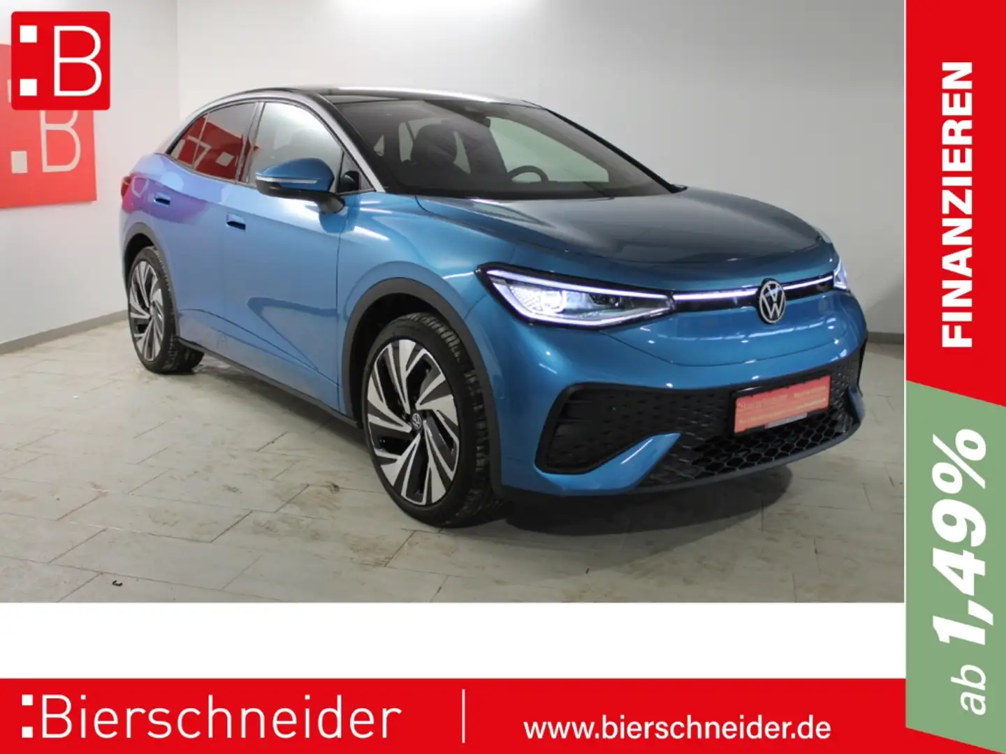 Volkswagen ID.5 Pro Perf. 21 AHK PANO 5J.-Garantie Blau - 1