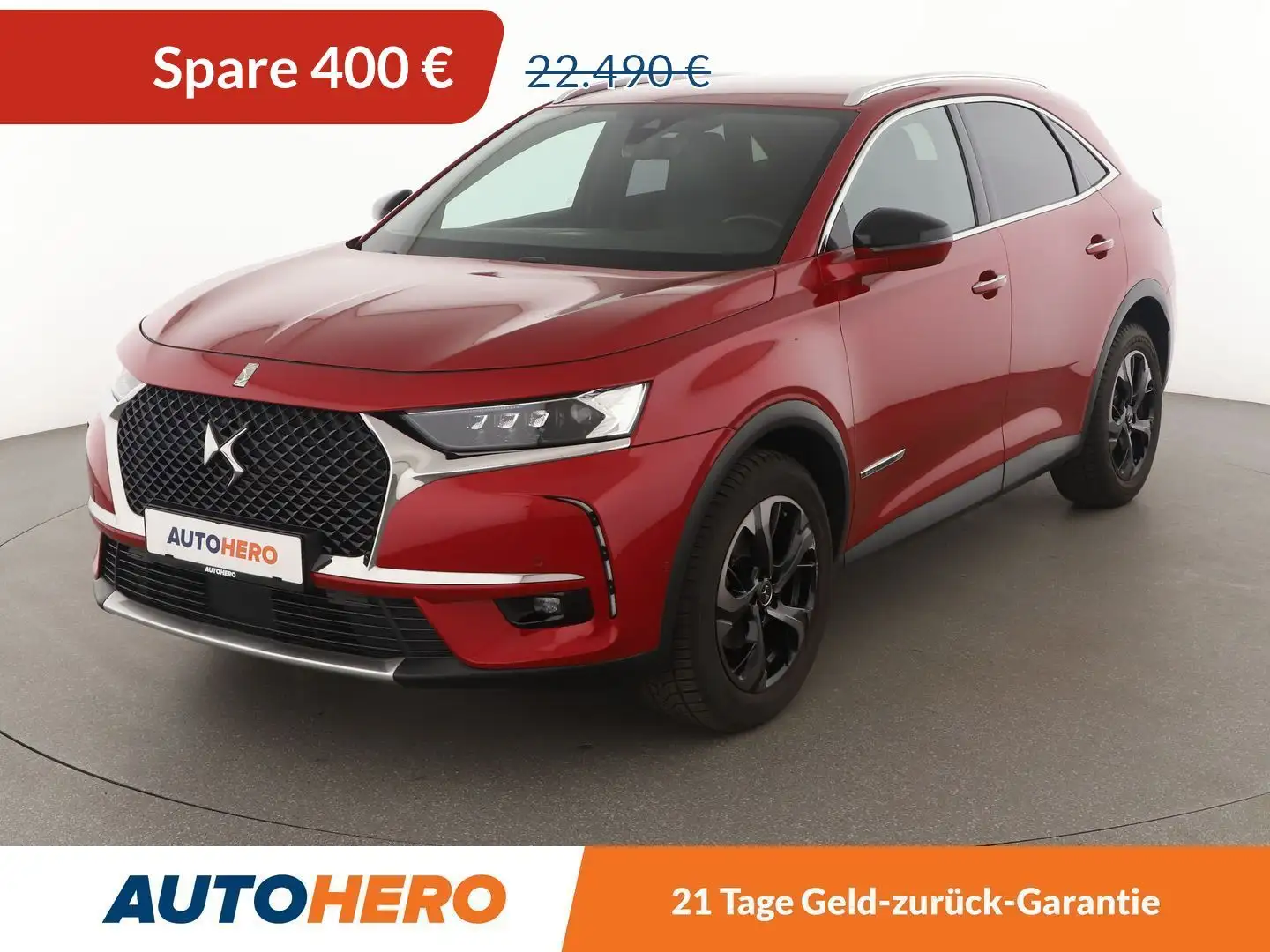 DS Automobiles DS 7 Crossback 1.6 PureTech Be Chic Aut. *LED*NAVI*CAM* Red - 1