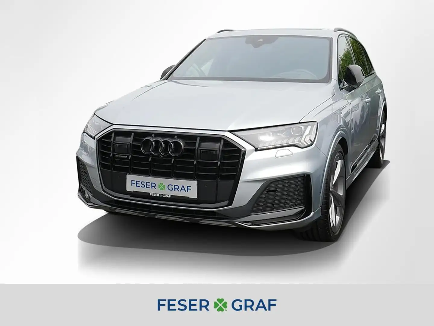 Audi Q7 50 TDI qu. S line competition plus 7 Sitze AHK Pan Silber - 1
