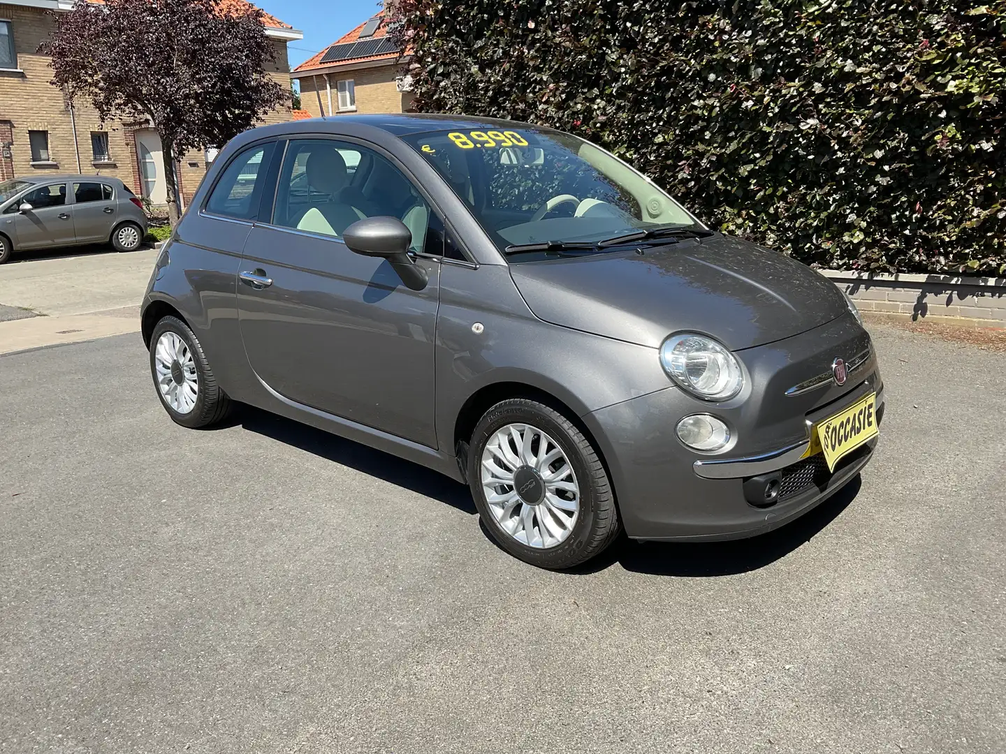 Fiat 500 ***NIEUWSTAAT*** Grijs - 2