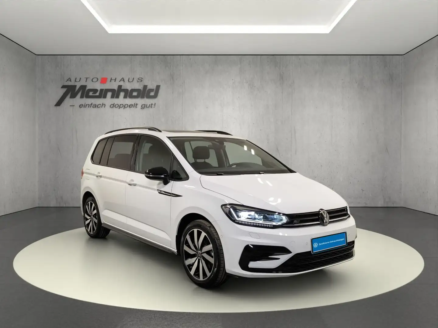 Volkswagen Touran 2.0 TDI DSG Highline R-Line Black Style, Weiß - 2