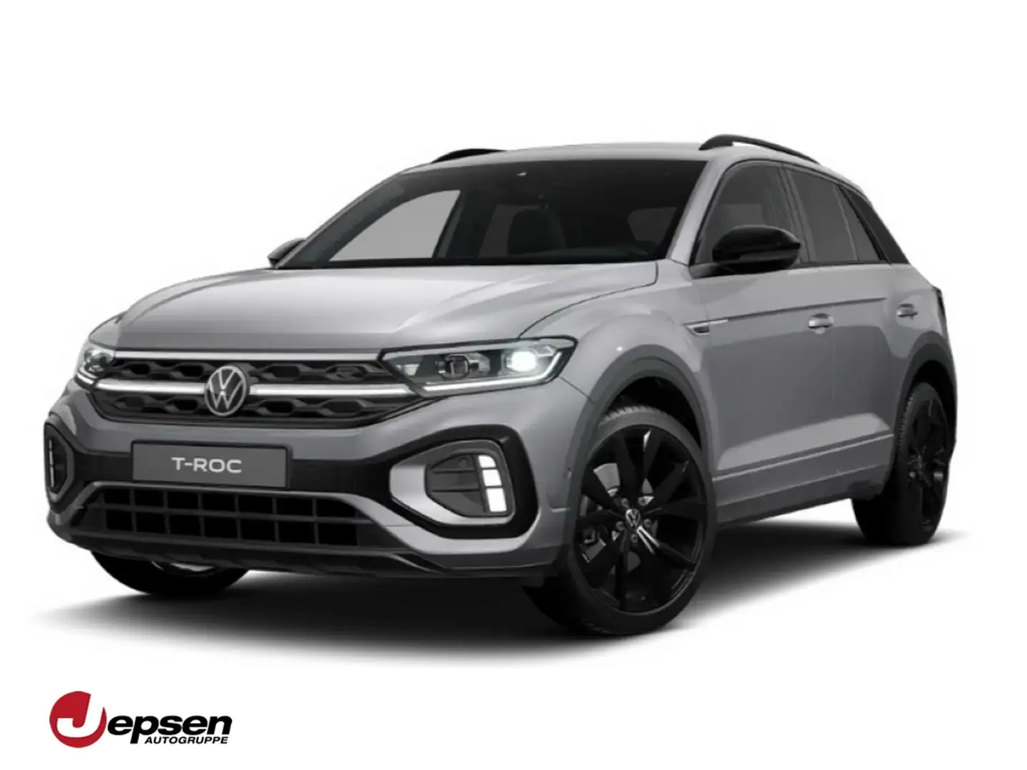 Volkswagen T-Roc R-Line 1.5TSI DSG AHK+ACC+RearView+Keyless Gris - 1