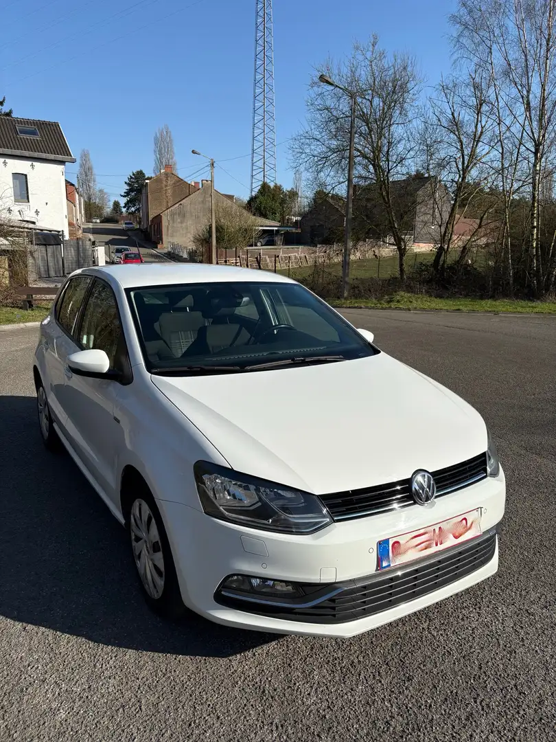 Volkswagen Polo 1.6 CR TDi White Edition DPF DSG Blanc - 1