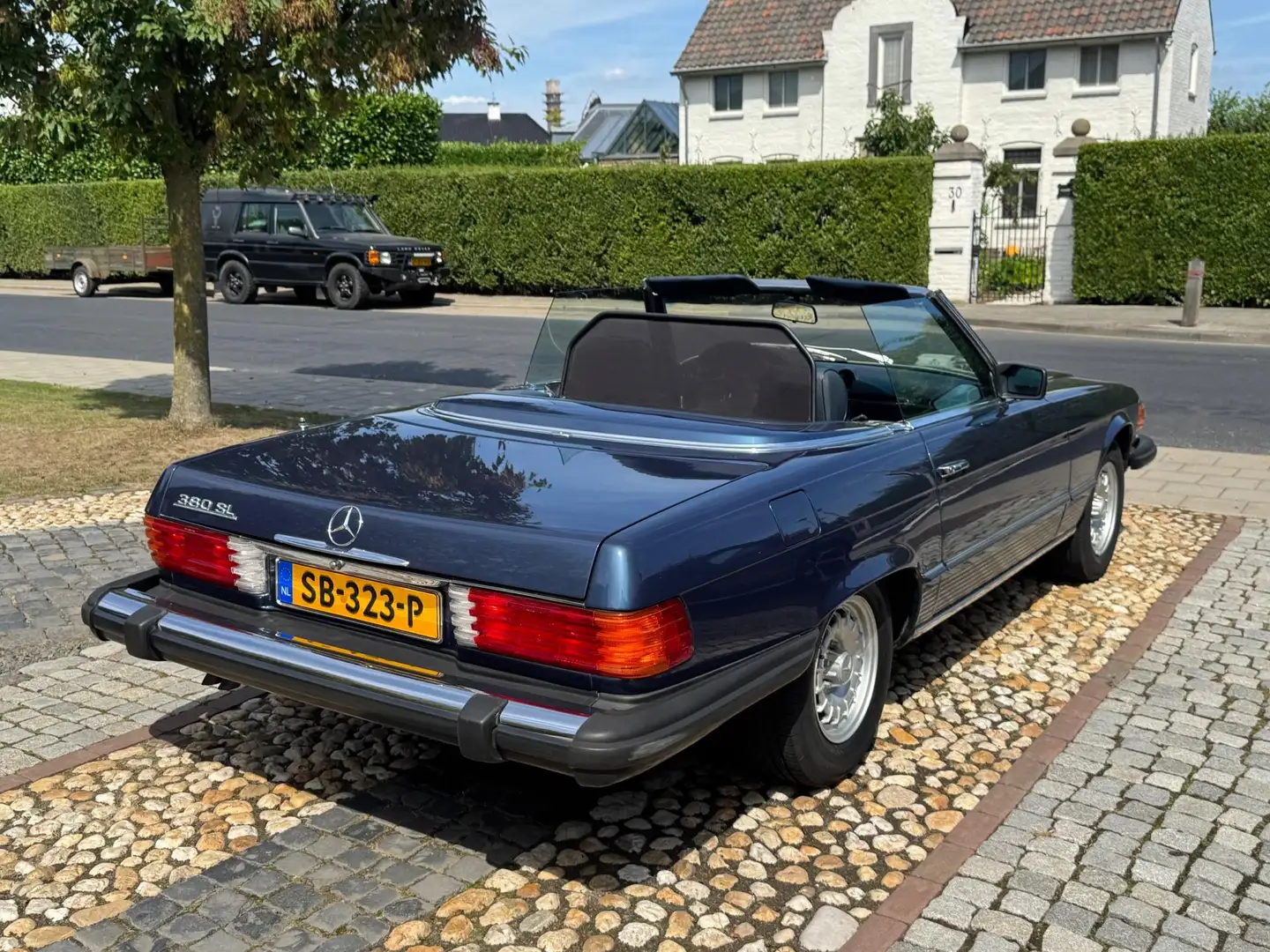 Mercedes-Benz SL 380 SL Aut Azul - 2