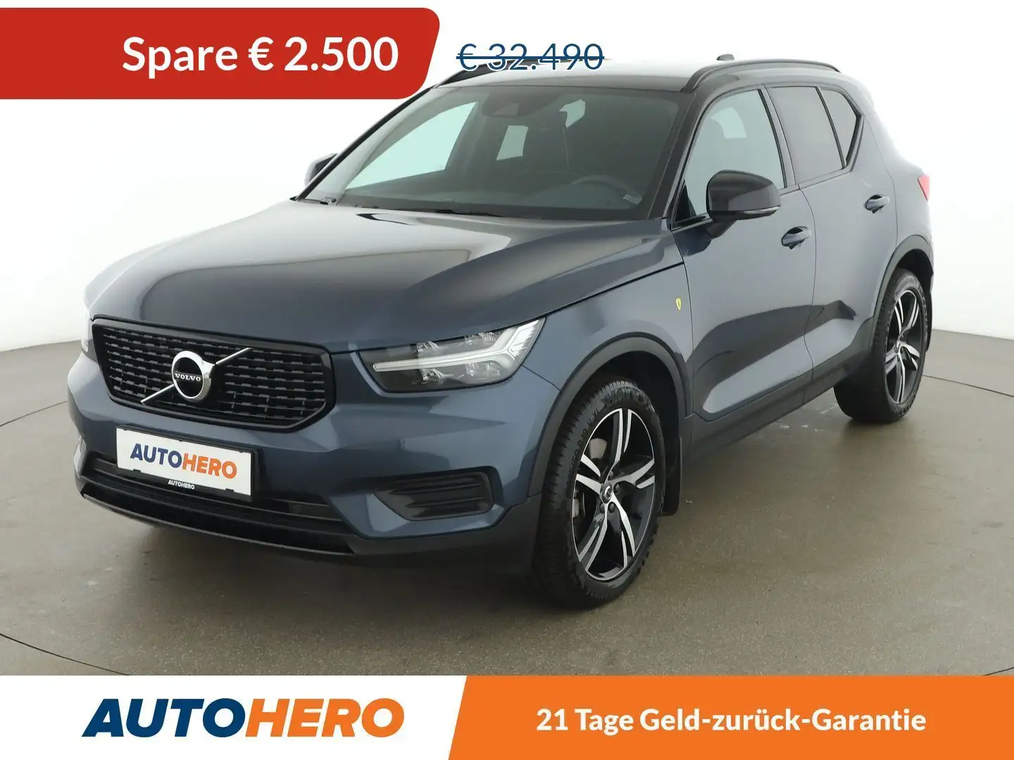 Volvo XC40 2.0 B4 R Design 2WD Blau - 1