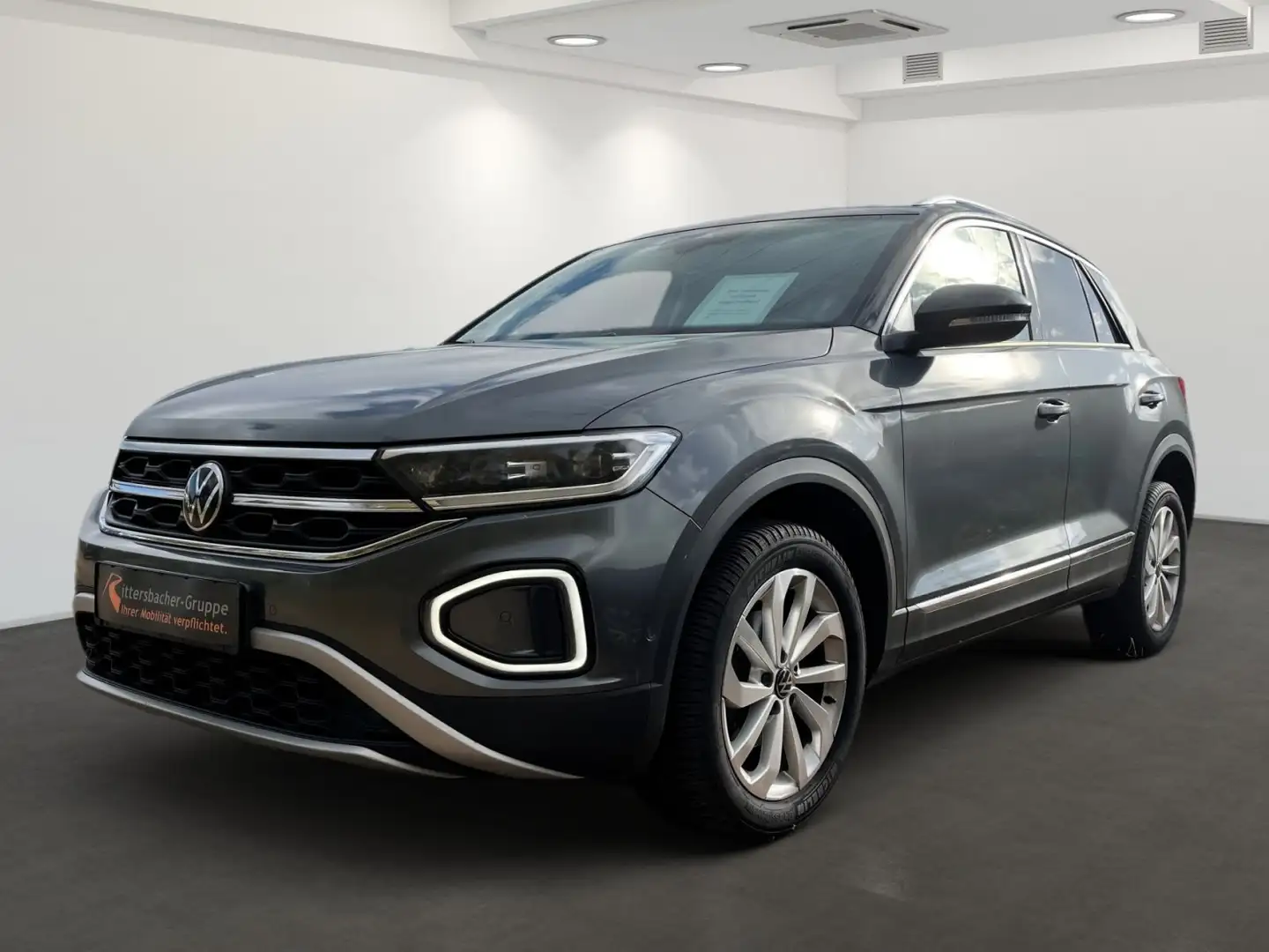 Volkswagen T-Roc 1.5 TSI Style DSG AHK Navi LEDPlus Gris - 2