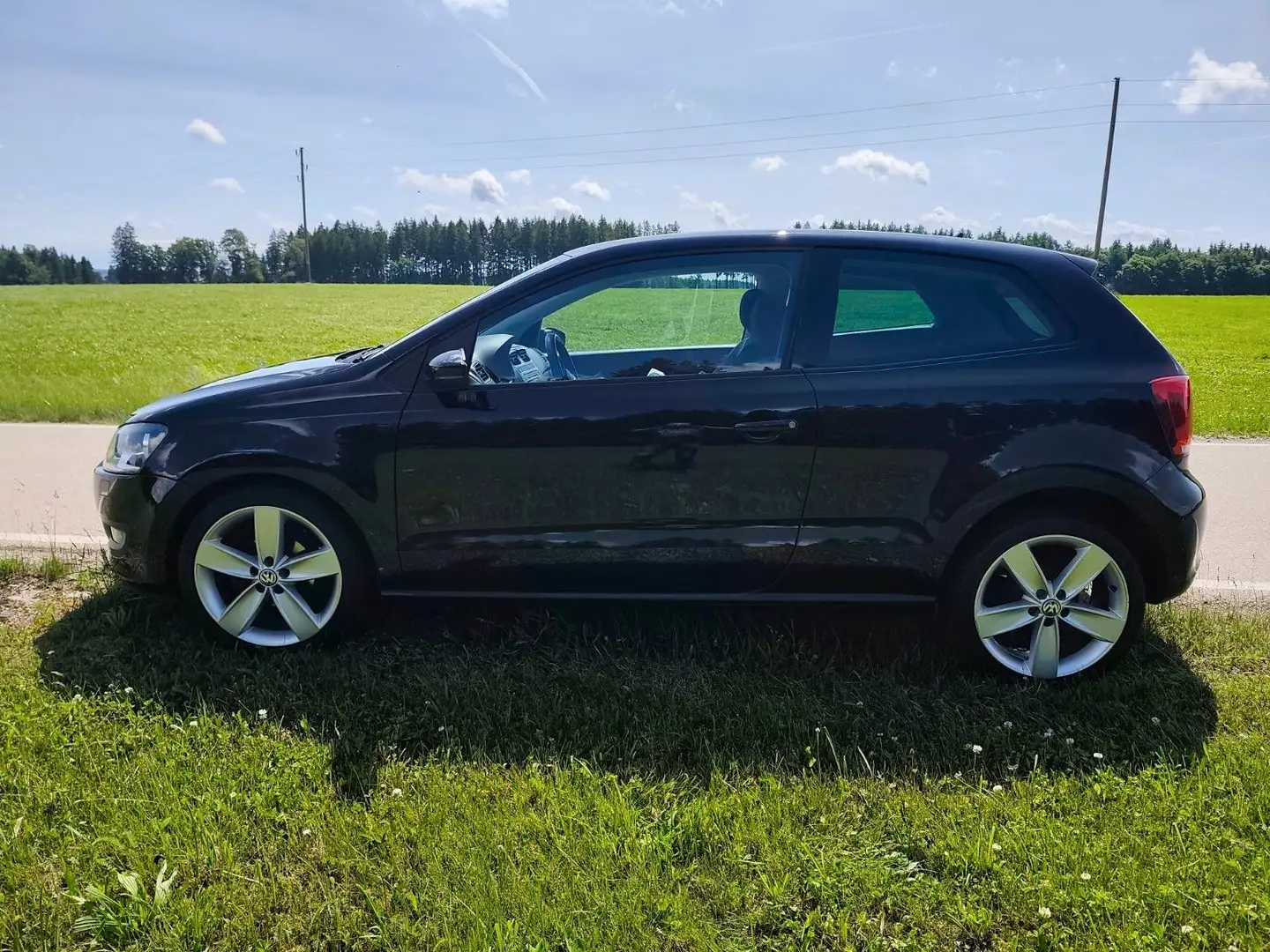Volkswagen Polo V Highline*top Zust**incl.1Jahr Garantie*** Schwarz - 1
