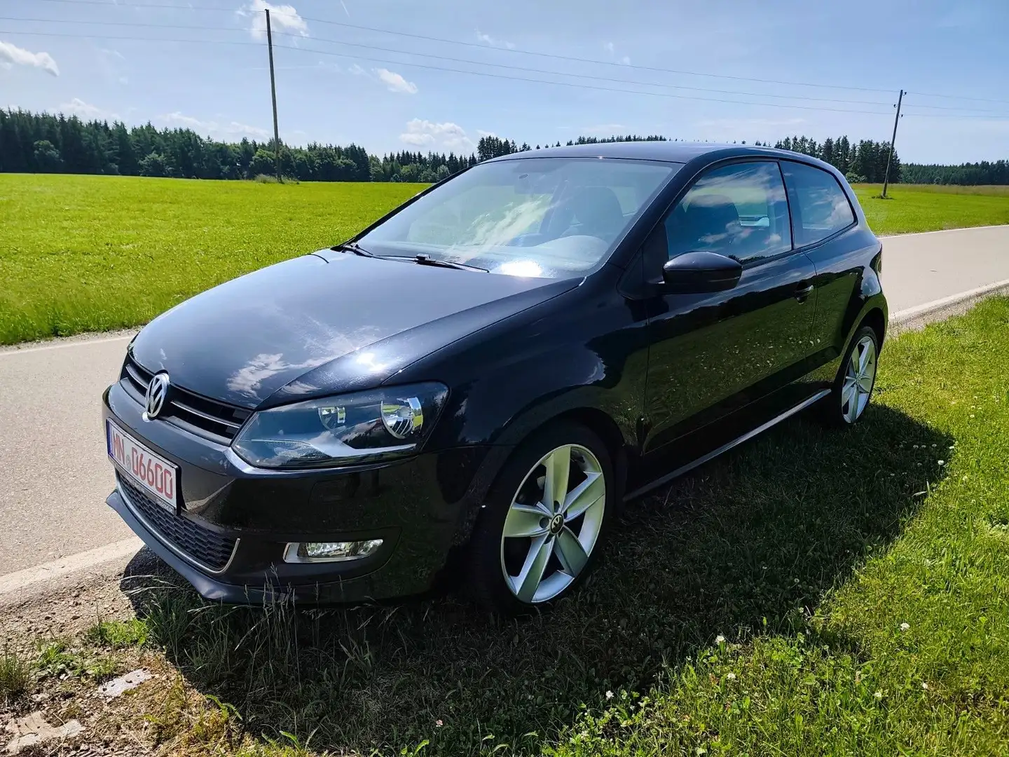 Volkswagen Polo V Highline*top Zust**incl.1Jahr Garantie*** Schwarz - 2