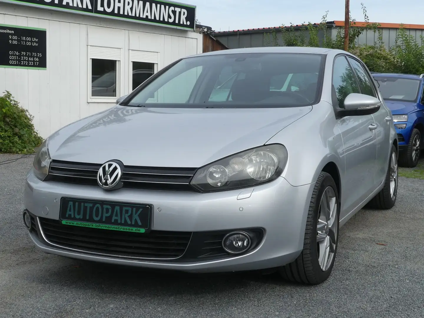 Volkswagen Golf VI Highline*Automatik1.Hand*SH-gepfl.*Nr.75 Silber - 1