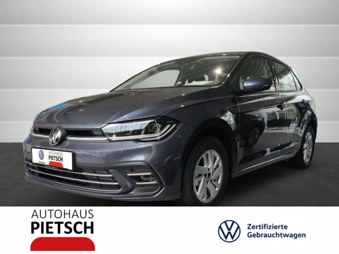 Volkswagen Polo Style 1.0 TSI IQ.Light ACC Grau - 1